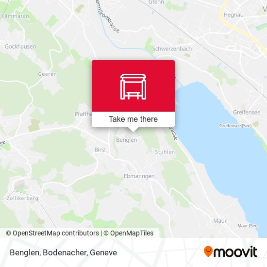 Benglen, Bodenacher map