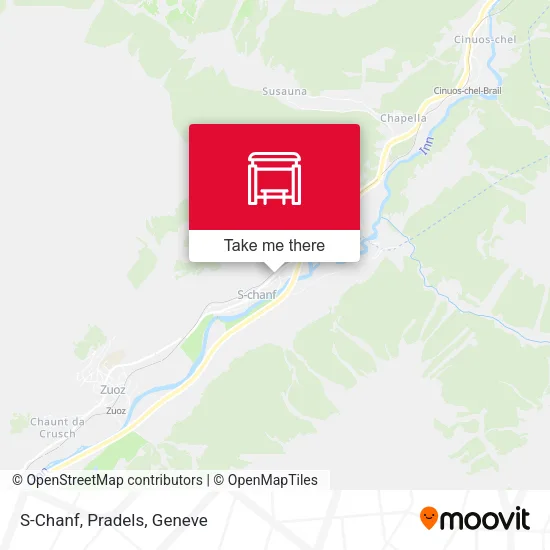 S-Chanf, Pradels map