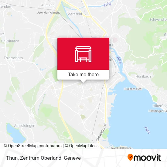 Thun, Zentrum Oberland plan