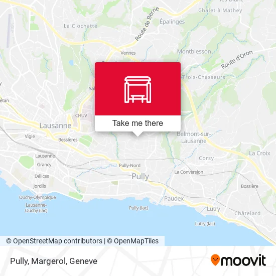 Pully, Margerol map
