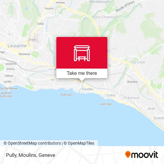 Pully, Moulins map