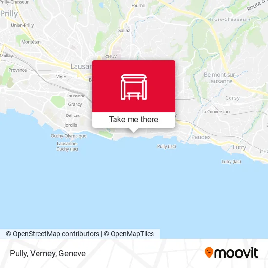 Pully, Verney map