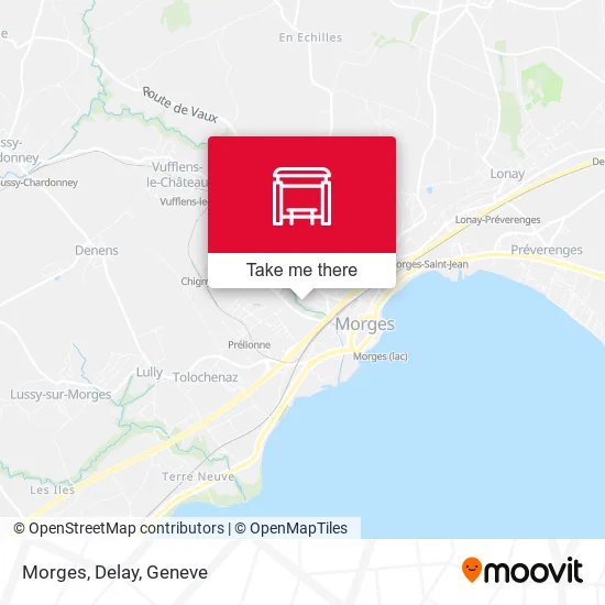Morges, Delay map