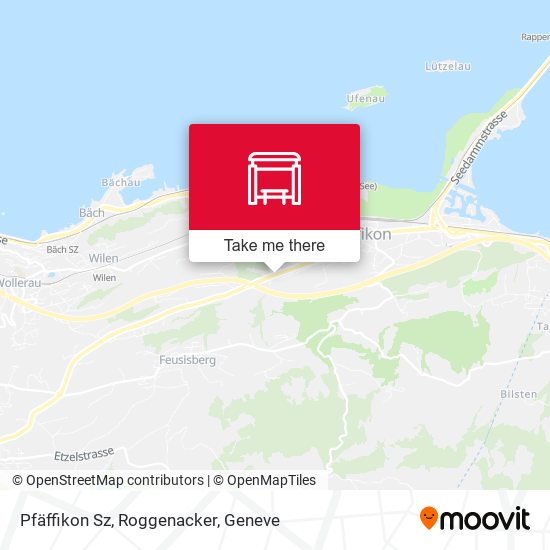 Pfäffikon Sz, Roggenacker map