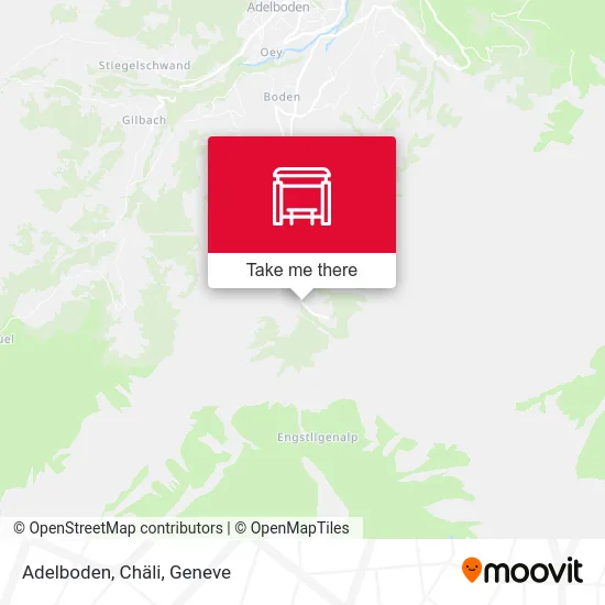 Adelboden, Chäli map