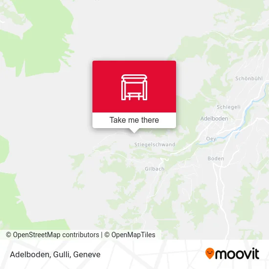 Adelboden, Gulli map