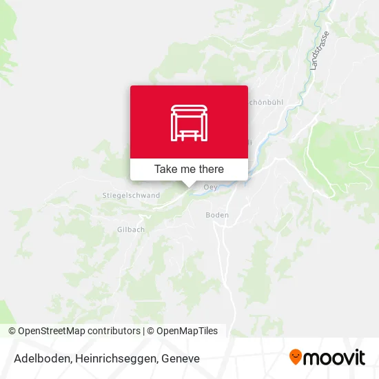 Adelboden, Heinrichseggen map