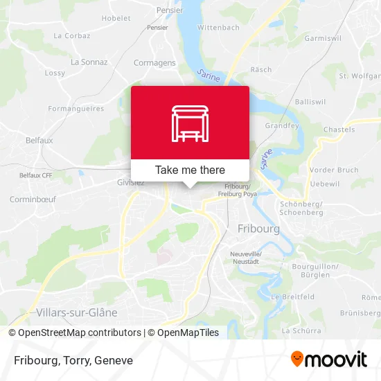 Fribourg, Torry map