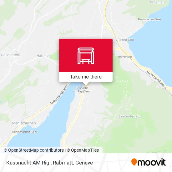 Küssnacht AM Rigi, Räbmatt map