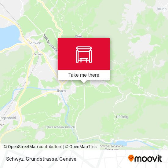 Schwyz, Grundstrasse map