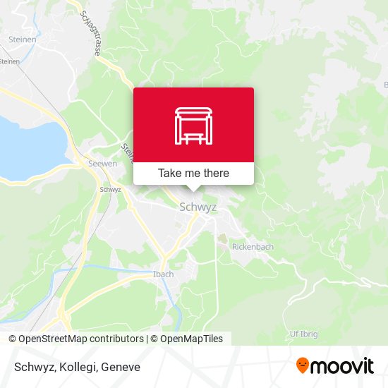 Schwyz, Kollegi Karte