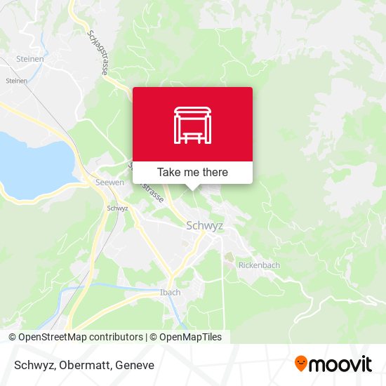 Schwyz, Obermatt map