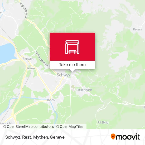 Schwyz, Rest. Mythen map