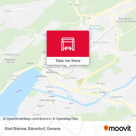Biel/Bienne, Bärenhof plan