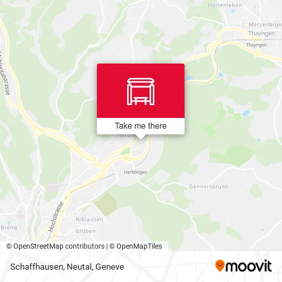 Schaffhausen, Neutal plan