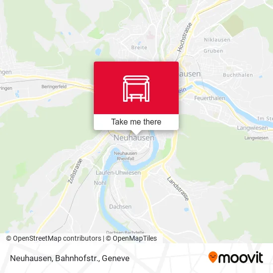 Neuhausen, Bahnhofstr. map