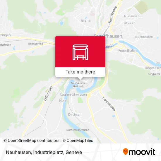 Neuhausen, Industrieplatz plan