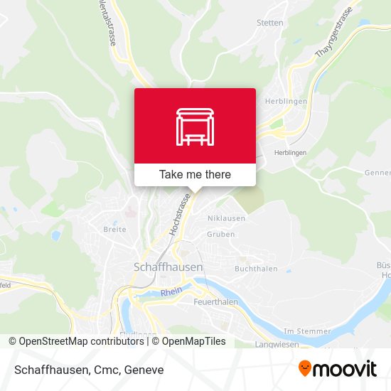 Schaffhausen, Cmc map