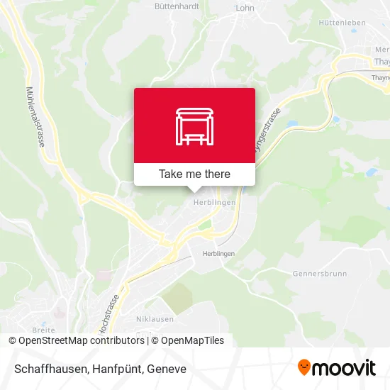 Schaffhausen, Hanfpünt plan