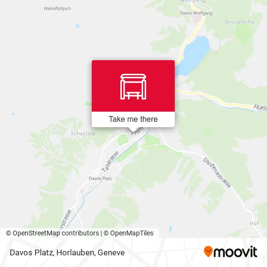 Davos Platz, Horlauben map