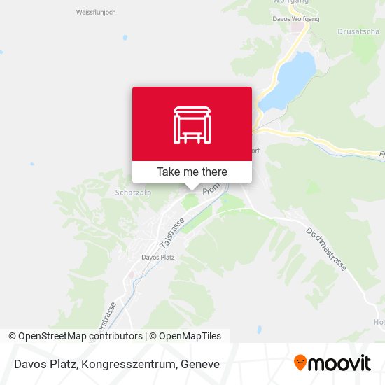 Davos Platz, Kongresszentrum map