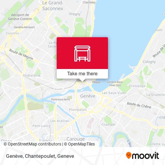 Genève, Chantepoulet plan