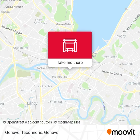 Genève, Taconnerie plan