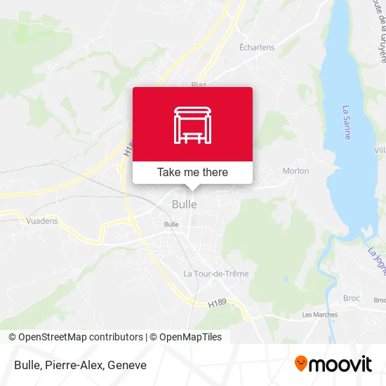 Bulle, Pierre-Alex map