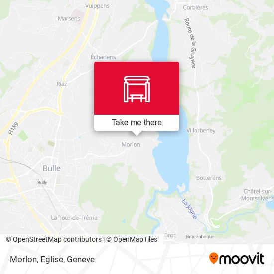 Morlon, Eglise map