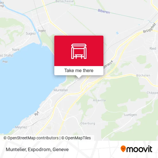 Muntelier, Expodrom map