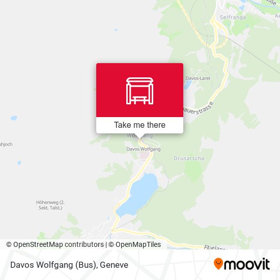 Davos Wolfgang (Bus) map