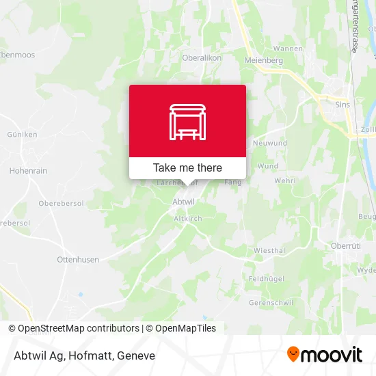 Abtwil Ag, Hofmatt map