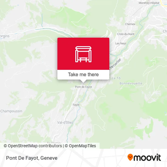 Pont De Fayot map