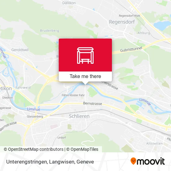 Unterengstringen, Langwisen map