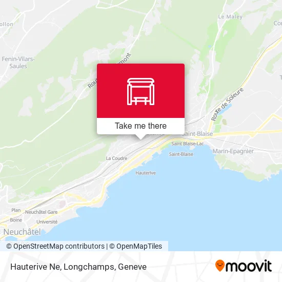 Hauterive Ne, Longchamps plan