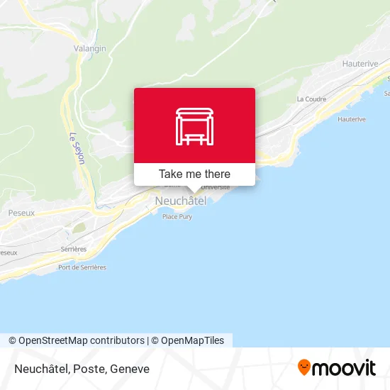 Neuchâtel, Poste plan