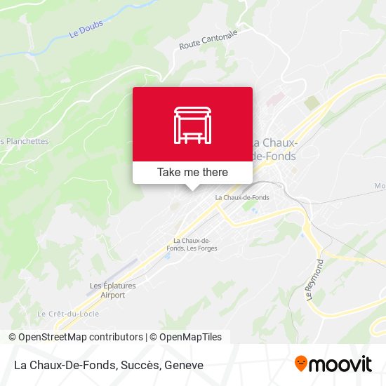 La Chaux-De-Fonds, Succès map
