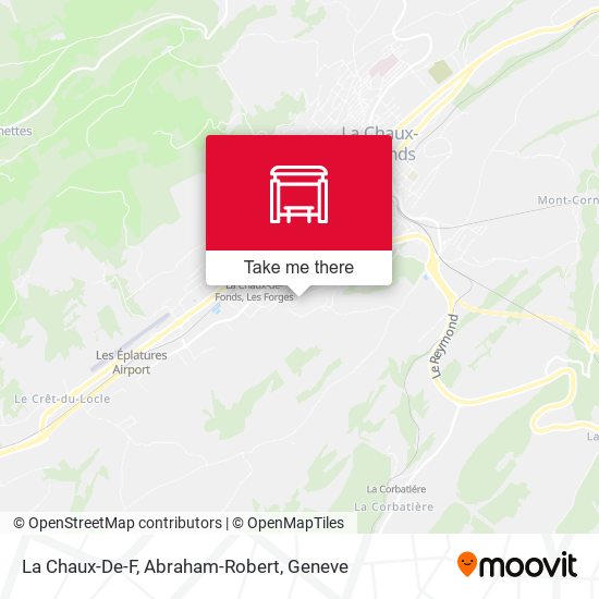 La Chaux-De-F, Abraham-Robert map