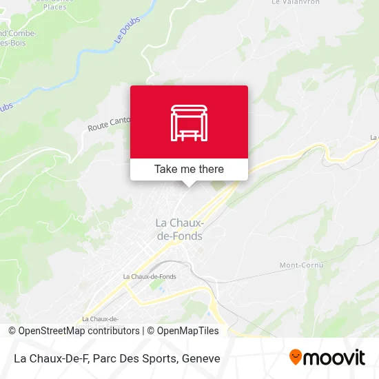 La Chaux-De-F, Parc Des Sports map