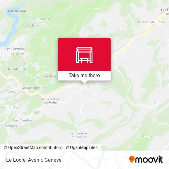Le Locle, Avenir map