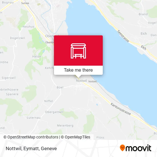 Nottwil, Eymatt map