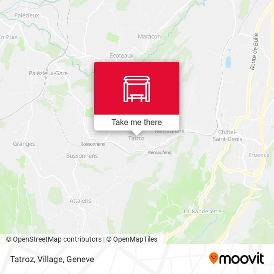 Tatroz, Village map