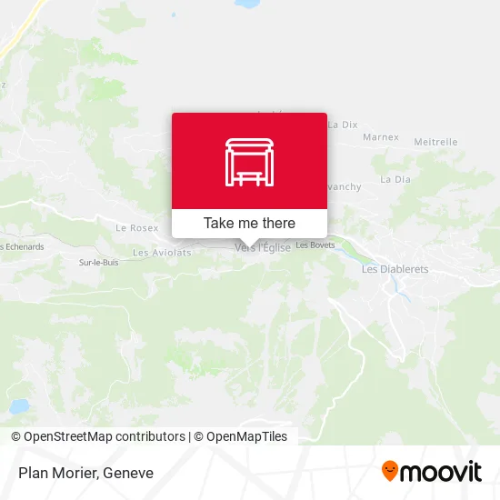 Plan Morier map