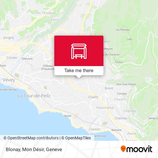 Blonay, Mon Désir map