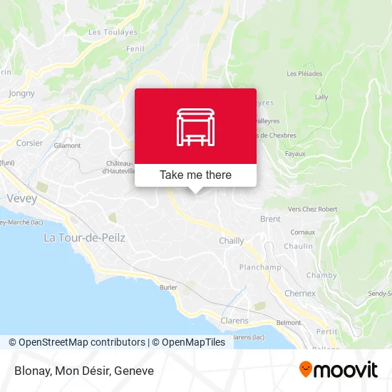 Blonay, Mon Désir map