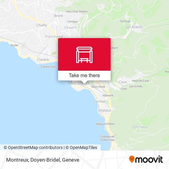 Montreux, Doyen-Bridel map