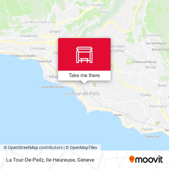 La Tour-De-Peilz, Ile-Heureuse map