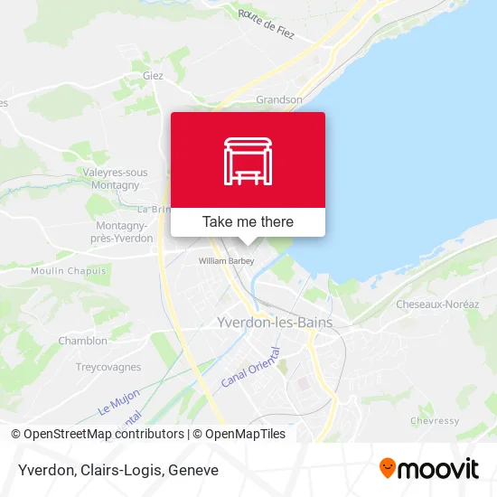 Yverdon, Clairs-Logis map