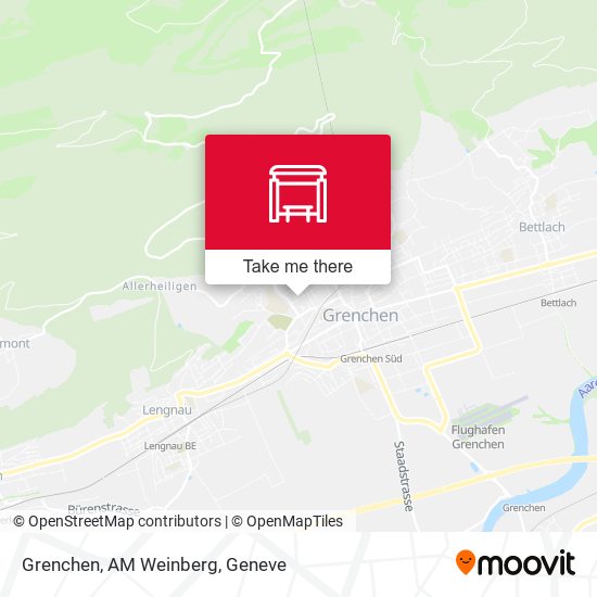 Grenchen, AM Weinberg map