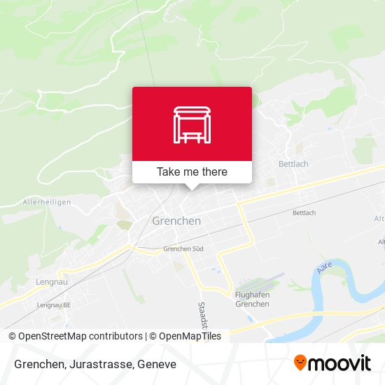 Grenchen, Jurastrasse map